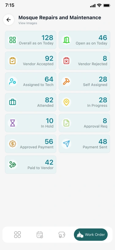 iMasjid Connect: Repairs and maintenance